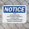 Signmission Stop No Trespassing This Is Private Property OSHA Notice Sign, Plastic, 10in W x 7in L, 2PK OS-2PACK-NS-P-710-L-18482 - alternate 5